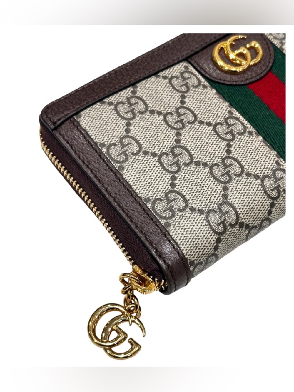 GUCCI Ophidia Zip Around Wallet - New - Picture 4 of 5